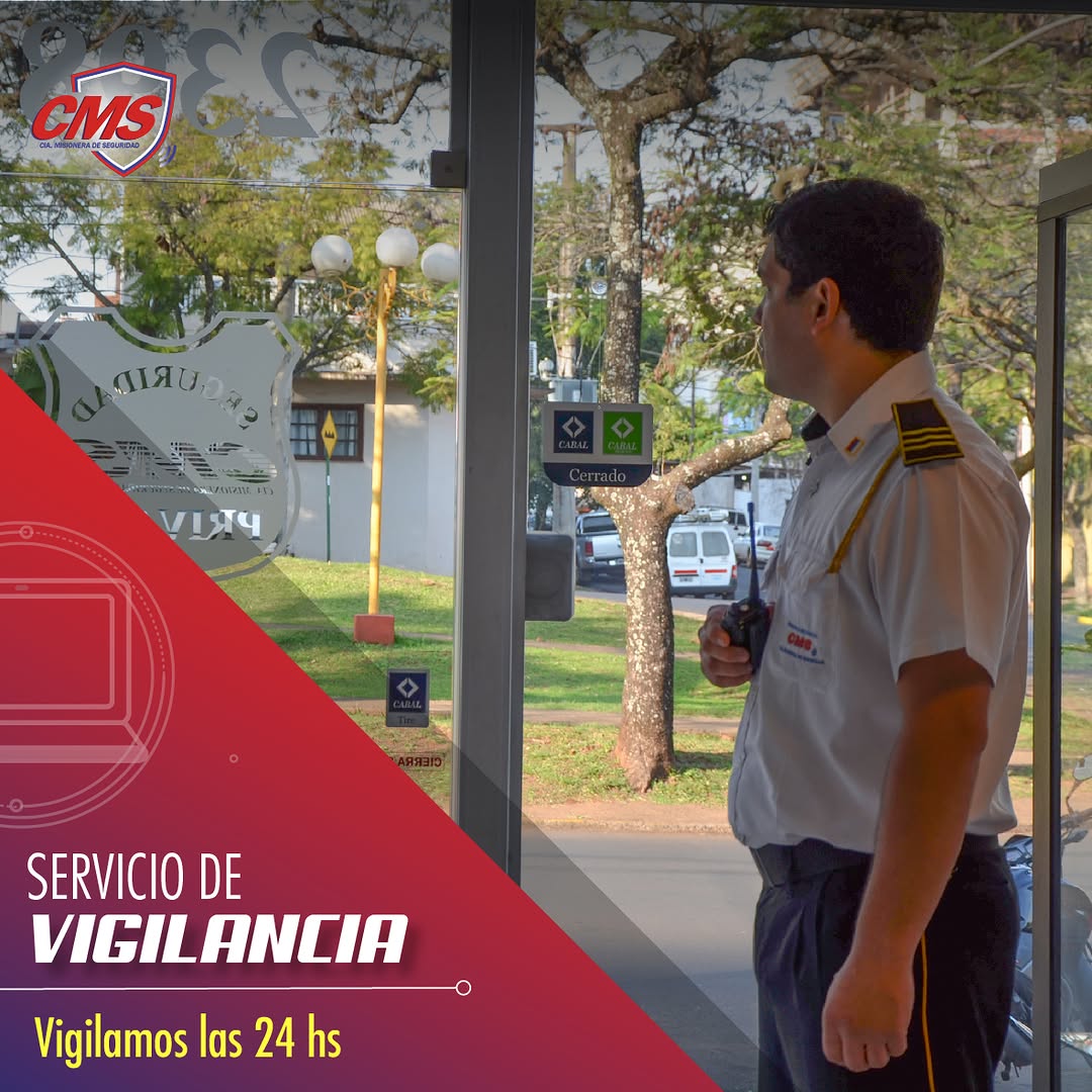 Vigilador de CMS en la oficina de Av. Roque Pérez, Posadas